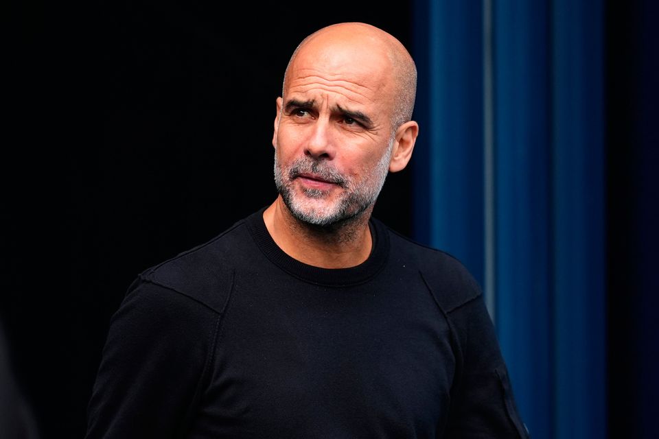 Pep Guardiola has rarely had to deal with adversity during his successful career. Photo: Martin Rickett/PA